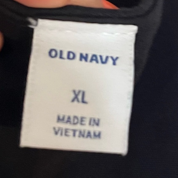 Old Navy Black Long Sleeve stretchy A-Line Dress | XL - Picture 6 of 7